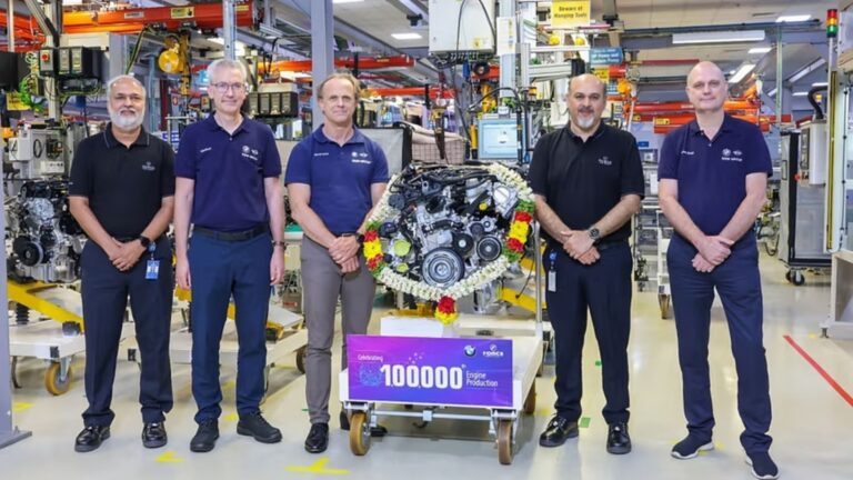 BMW And Force Motors Roll Out 1 Lakh Engines