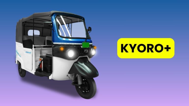 KYORO+ Electric e rikshaw