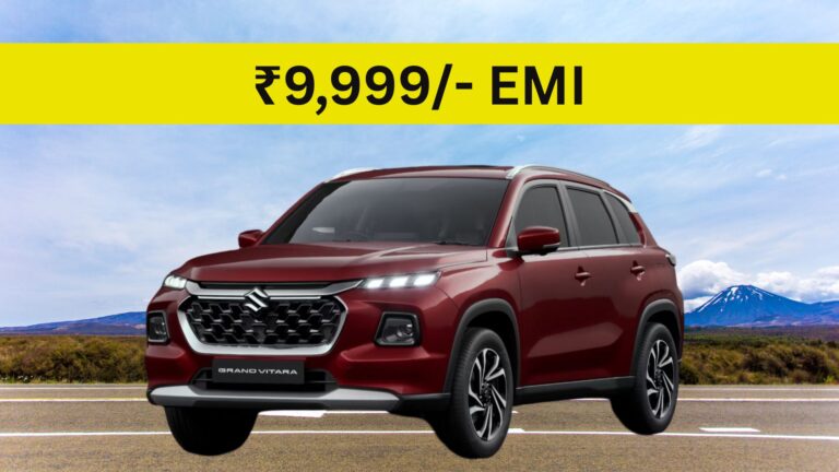Maruti Grand Vitara with EMI offer