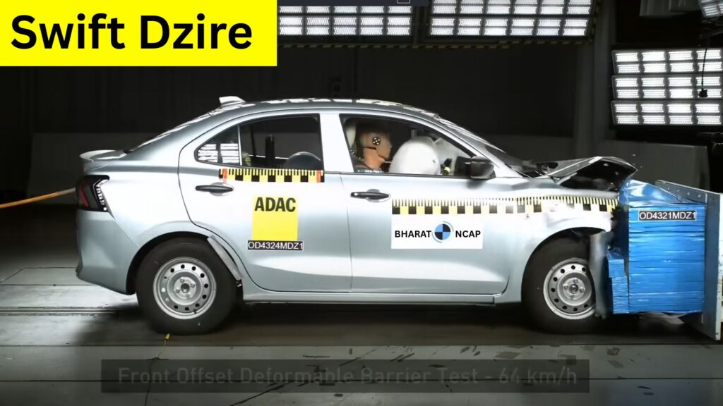 Maruti Swift Dzire crash test